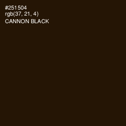 #251504 - Cannon Black Color Image